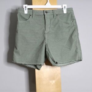 Carve Designs Corduroy Shorts Womens 6 Green